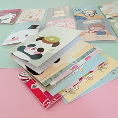 創意卡通本子可愛筆記本迷你記事本學生便簽本文具店產品系列