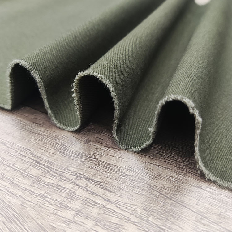 Fabricantes y proveedores al por mayor de alta elasticidad algodón blando pantalones de tela de spandex