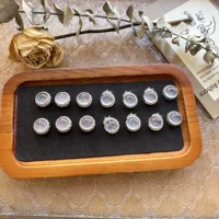 Shangshang Jewellery S925 Серебряный порошок кристалл коробка розовый кристалл аксессуар diy аксессуары на складе
