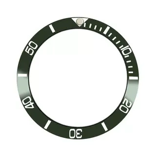 Часы Аксессуары Диаметр 38mm Внутренний 30.5mm Водяной призрак GMT Обводное кольцо цифровой керамический круг внешний корпус корпуса