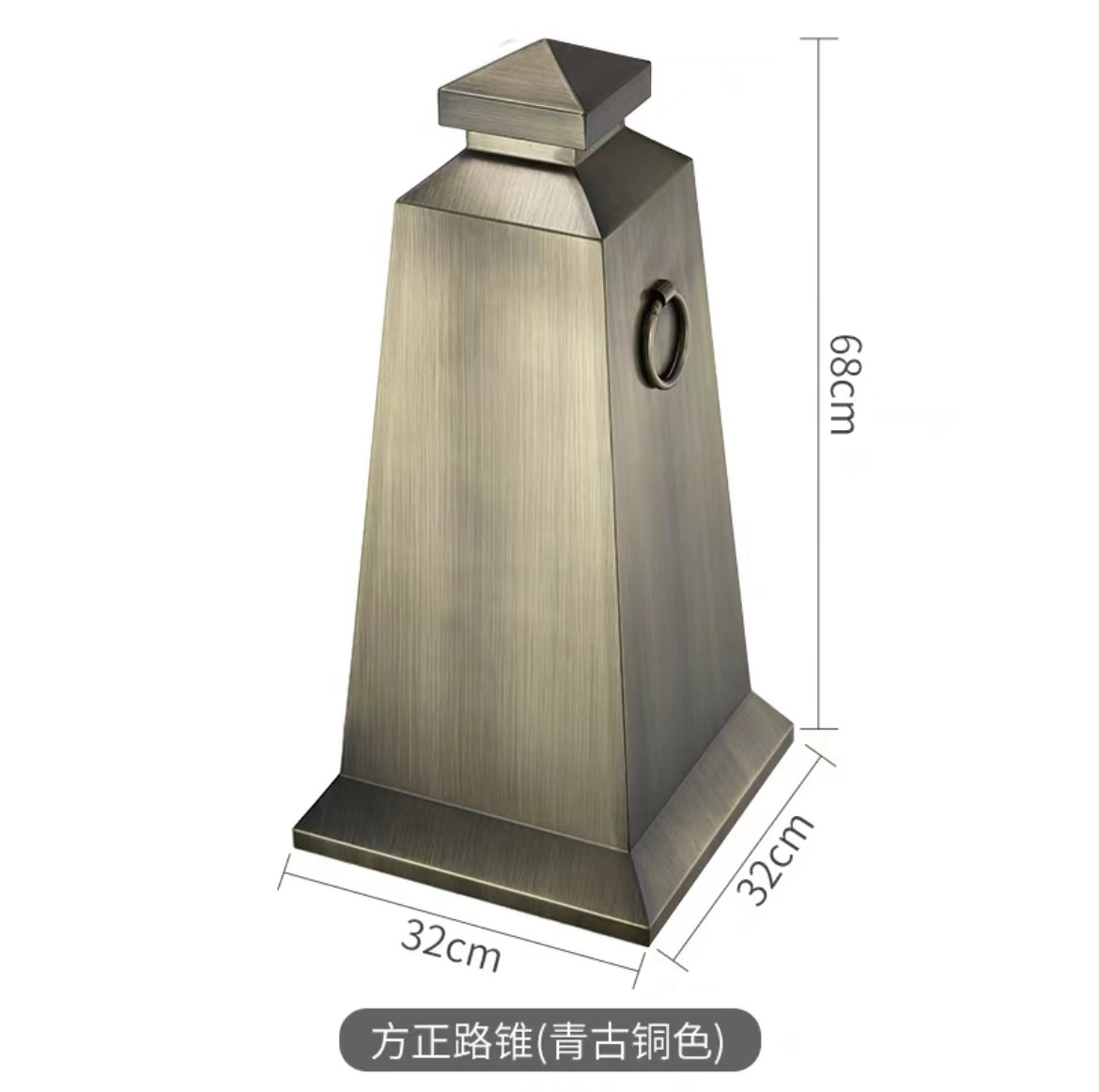 설립자 도로 콘-청동