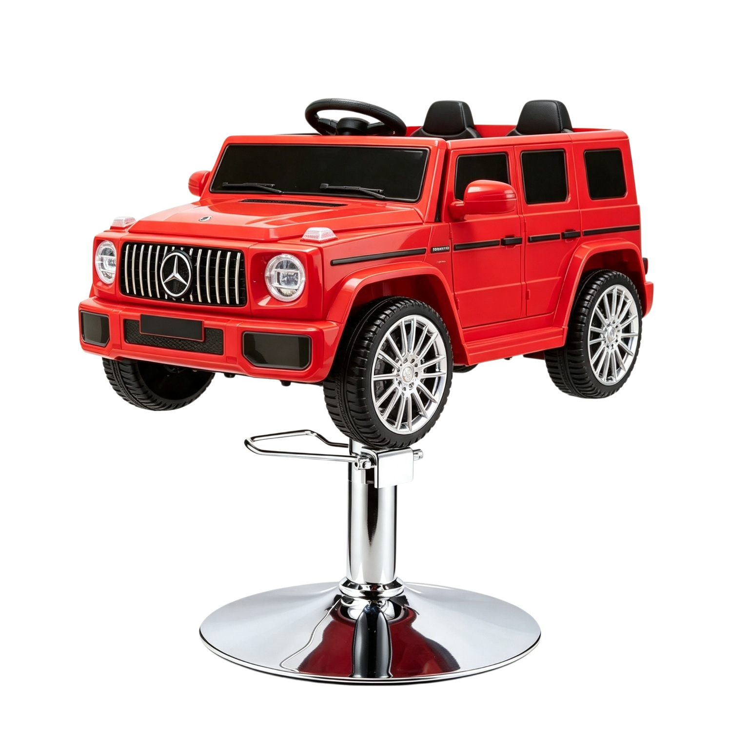 Silla de peluquería transfronteriza para niños silla de cabello giratoria silla de elevación salón de peluquería multifuncional asiento de automóvil de dibujos animados al por mayor image 108