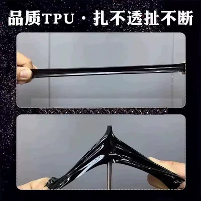 Ultra Glossy Black Warrior Car Wrap — Car paint protective film