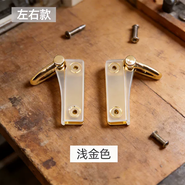 In-Stock Wholesale Luggage Hardware Accessories, Creative Jewelry Ear Hooks, Left and Right Ear Side Hooks, Small Hardware