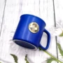 金边定制广告磨砂陶瓷杯