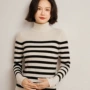 翻领套头女士新款毛衣