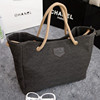 Capacious shoulder bag, one-shoulder bag for leisure, suitable for import, Korean style