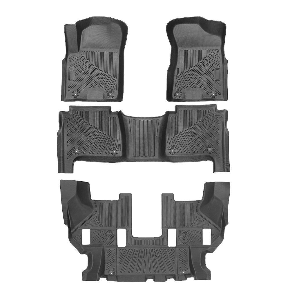 Aplicable a Nissan Armada 2019 - 2024 3D todo el tiempo TPE almohadilla de pie almohadilla de maletero