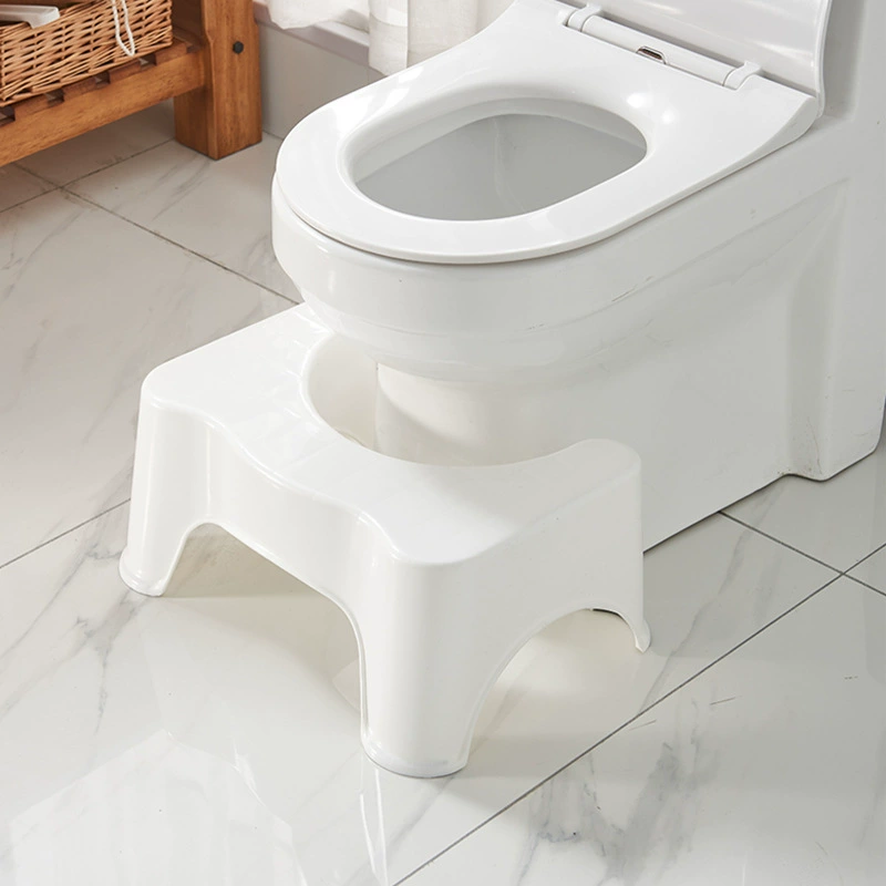Большой утолщенный взрослый туалетный табурет для ног бытовой табурет для ванной ребенка для мытья лица щеткой пластиковый табурет для ног