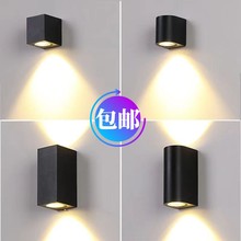 �ִ�ͥԺ��ǽ��̨�����ڹҵ�˫ͷ��������� led���η�ˮ�ڵƻ���