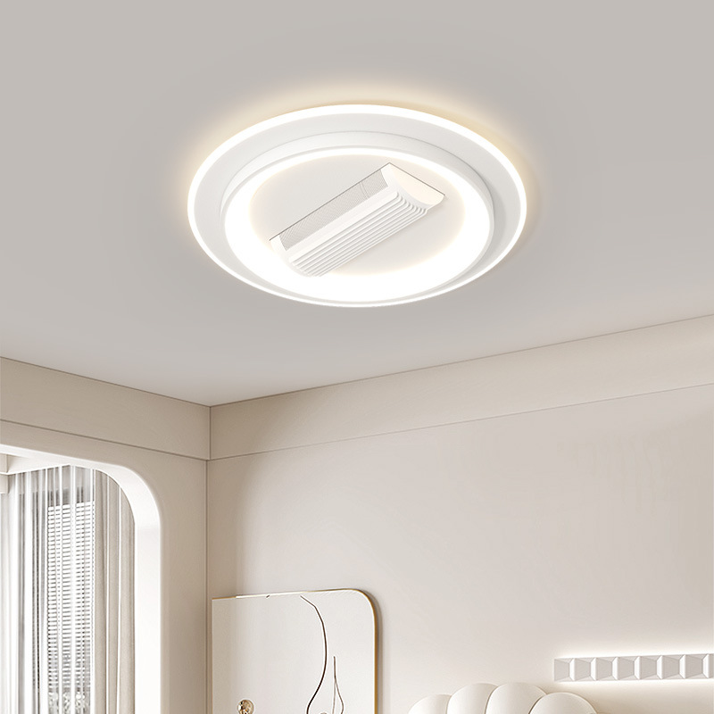 [Selección estricta] lámpara de techo toda la casa combina paquete de lámparas de lámpara moderna simple rectangular pasillo lámpara de ventilador de techo