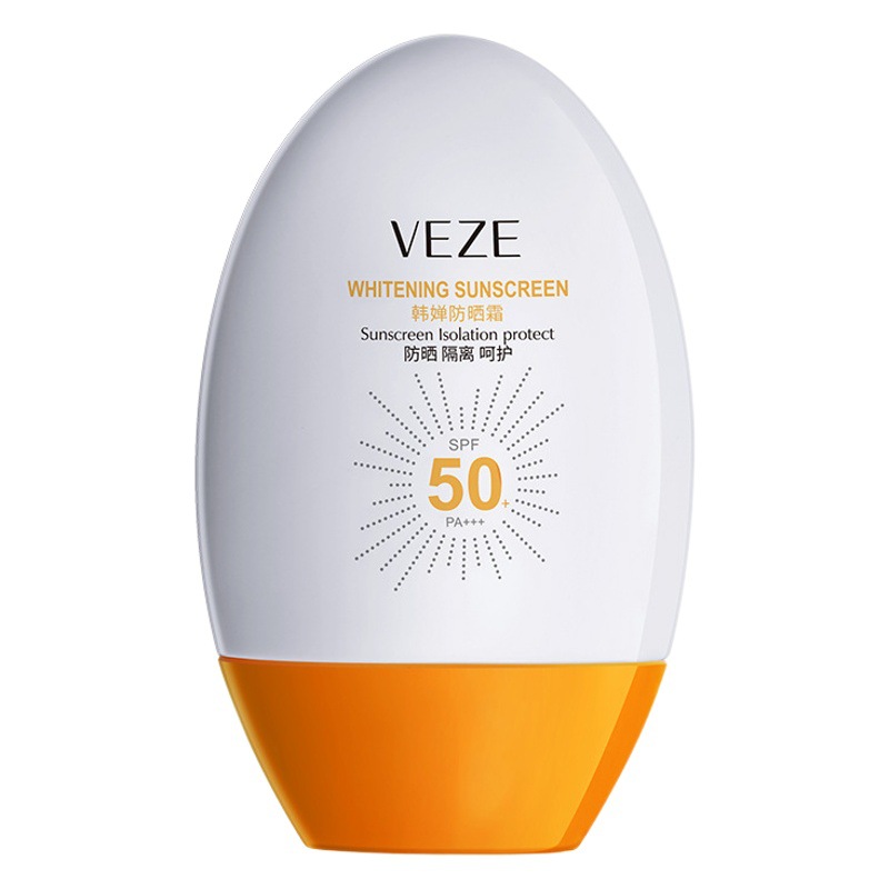 Fanzhen Han Chan Protector solar 50+++ Protección aislante Anti-UV Loción de protección solar refrescante y no grasa para el rostro de la mujer
