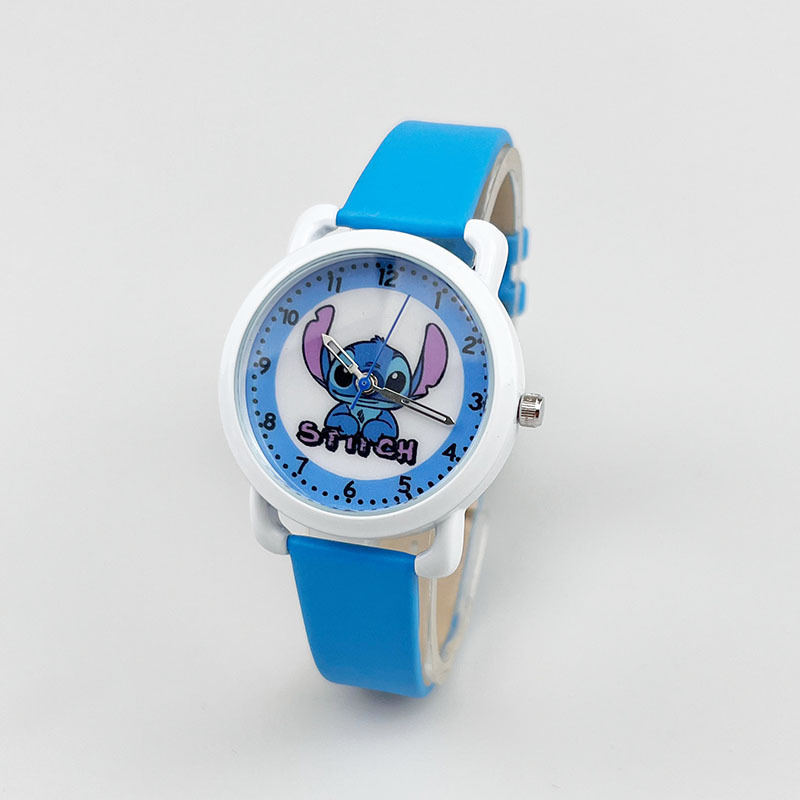 Children's Watch Boys and Girls Cartoon Cute Fashion Foreign Trade Leather Time Student Quartz Electronic Watch