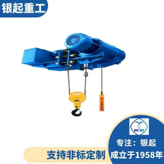 欢迎定制低净空钢丝绳电动葫芦