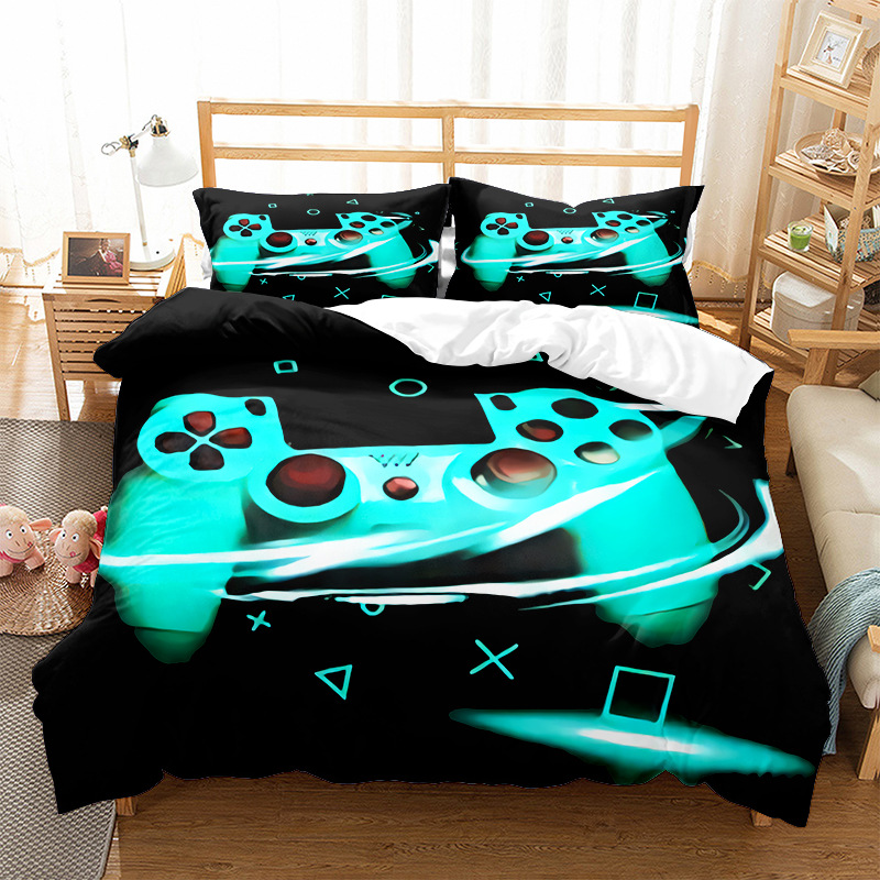 Spēļu kontroliera mobilās spēles elementu dizaina raksts 3D digitālā druka trīs daļu komplekts var tikt izdrukāts_voghion.com