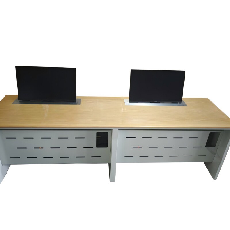 Double 24-inch Lifter Integrated Computer Desk LCD Screen Lifter