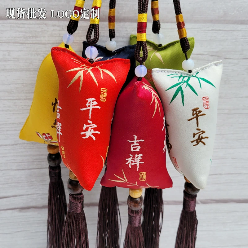 Huidi Мэн Фестиваль лодок-драконов Саше Zongzi Саше ручная кладь Саше из артемизии Автомобиль Пельмени в форме подвесных украшений Автомобильный кошелек Сумки