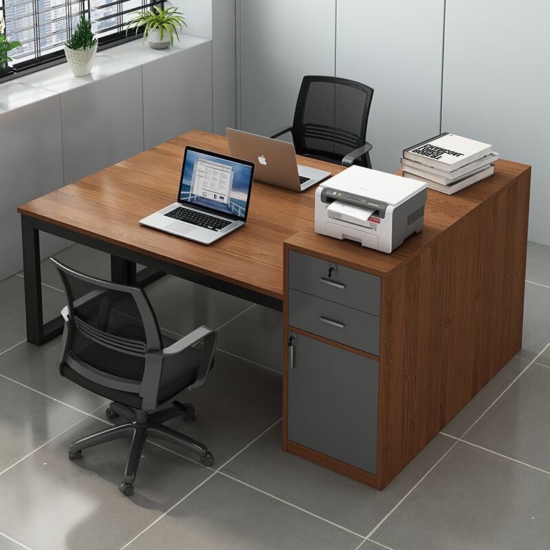 Workstation desk, simple office desk, computer desk for office staff, double workstation, four-person desk and chair set, office desk Workstation desk, simple office desk, computer desk for office staff, double workstation, four-person desk and chair set, office desk
