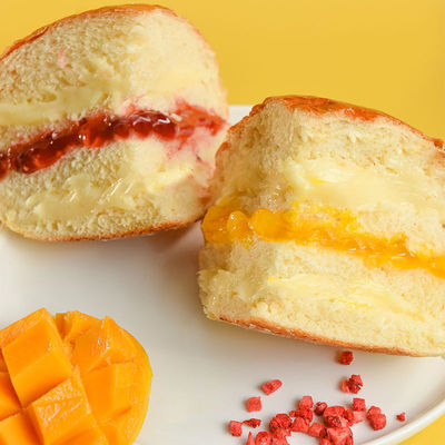 Triangle Cheese Bun 110g/ breakfast bread To eat Cakes and Pastries leisure time snacks A snack