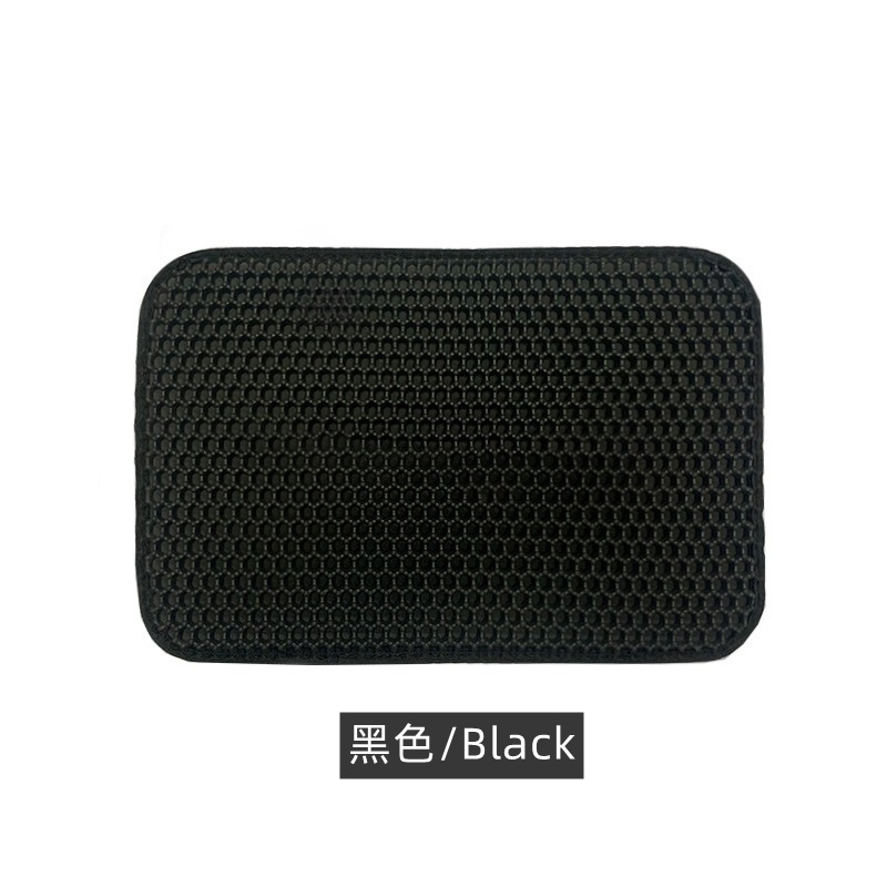 Tapete de Arena para Gatos de Doble Capa Anti-Rastreo Transfronterizo para Caja de Arena y Jaula de Gatos, EVA Lavable al por Mayor Impermeable