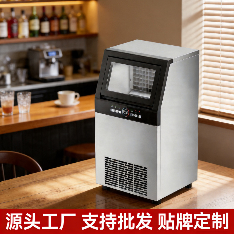 Multi-Specification Ice Making Machine, Large Capacity Commercial Ice Making Machine, Fully Automatic Ice Cube Making Machine Suitable for Milk Tea Shops and Ktvs Multi-Specification Ice Making Machine, Large Capacity Commercial Ice Making Machine, Fully Automatic Ice Cube Making Machine Suitable for Milk Tea Shops and Ktvs