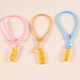 Baby Pacifier Chain Boiled Silicone Pacifier Anti-dropping Chain Buckle Clip Baby's Tooth Gel Toy Anti-losing Rope Lanyard