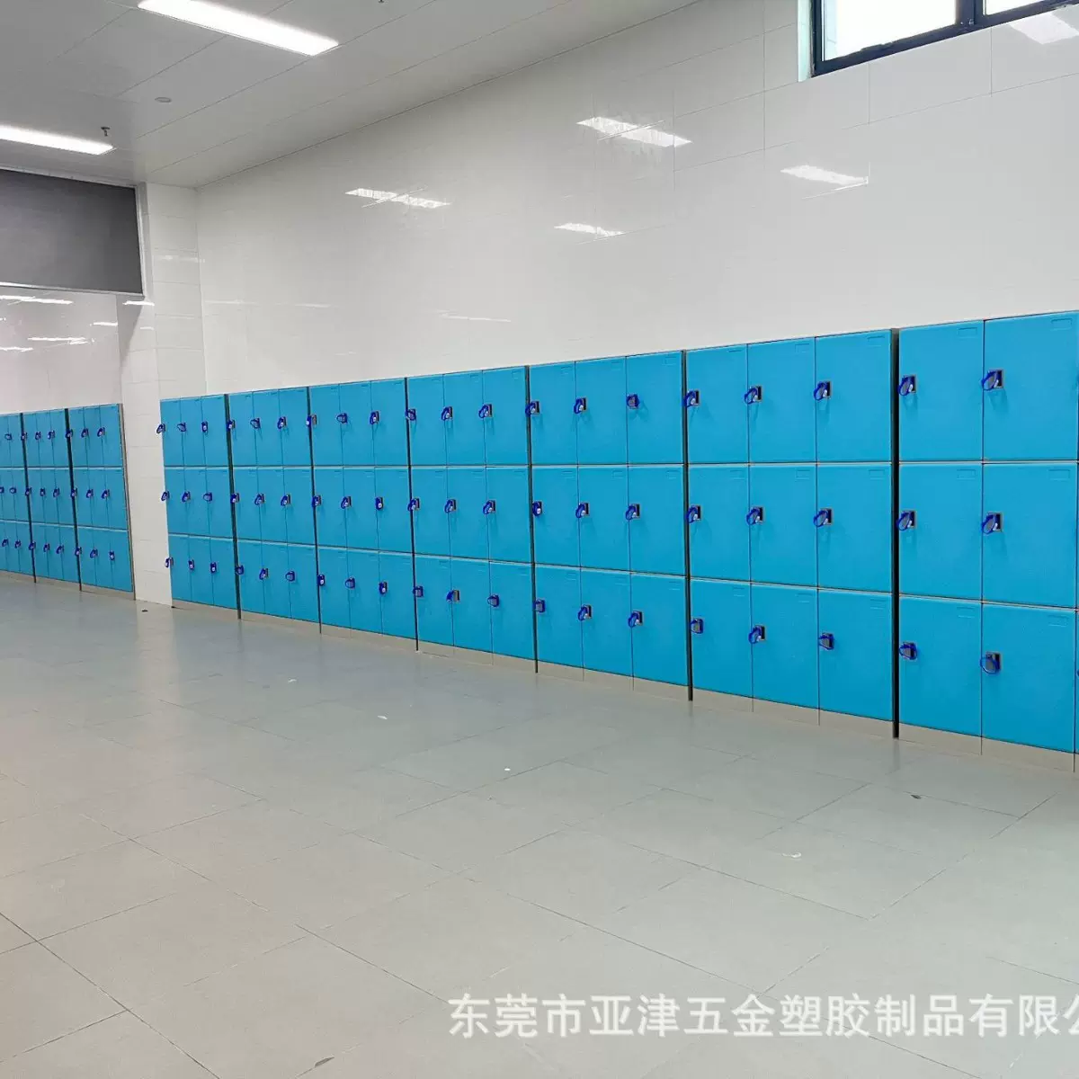 体育馆环保ABS材质更衣柜游泳池储物柜浴室柜防水防潮耐用