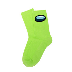 Cross-border game Among Us, in our midst, surrounding socks for men and women, autumn and winter candy color mid-calf socks, wholesale.