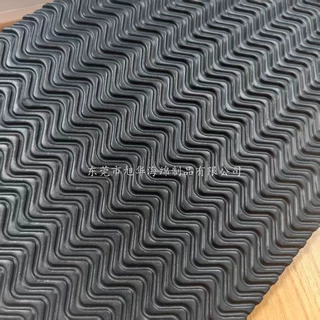 定制 eva立体波浪纹eva压纹片材 高密度防滑耐磨鞋垫一次性脚垫