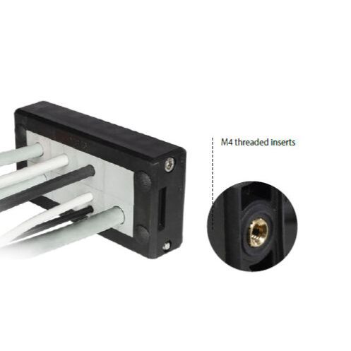 可拆装机柜穿线板线缆导入整理系统穿墙板