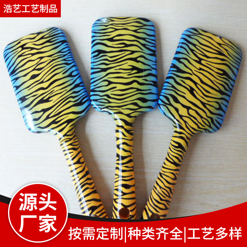 按摩气垫美发梳子烫印加工 热转印加工塑胶外壳美发梳印刷