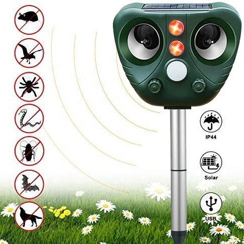 超音波ネズミ駆除器屋外動物駆除器高周波鳥駆除器虫駆除器赤外線誘導フラッシュ駆除器|undefined