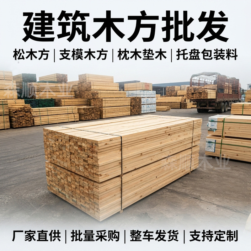 Wholesale Construction Lumber, Pine Lumber, Formwork Lumber, Joist Lumber, Pad Lumber, Construction Plank, Pallet, Packaging Material, Lumber Strips