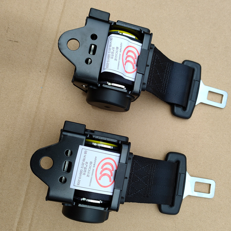 Automatic retractable two-point seat belt Forklift bus School bus with self-locking two-point seat belt safety belt