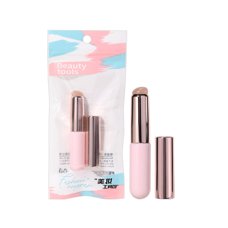 LMLTOP cepillo labial de silicona un solo paquete con cubierta de lápiz labial cepillo de maquillaje SY614