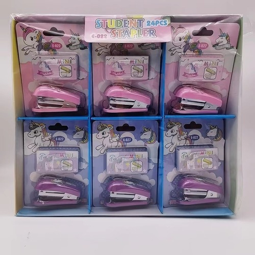 New Sanrio mini stapler cute Kurome Melody cinnamon dog staple remover desktop stapler