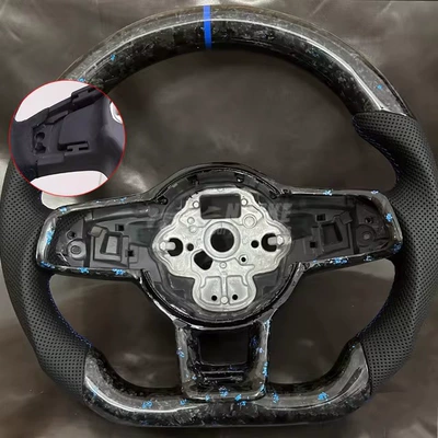 Steering wheel – Forged steering wheel is - forged-blue-frame-with-holes