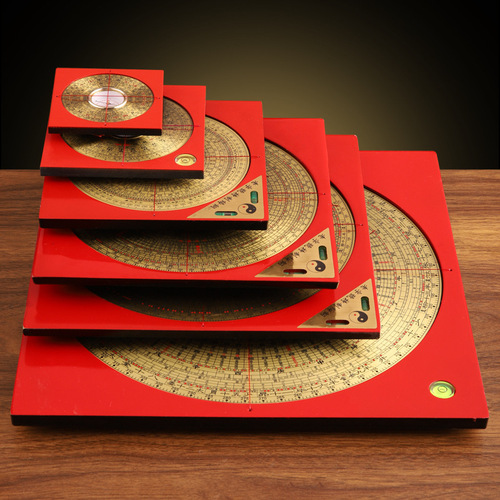 Specialized Compass Copper Astrolabe Feng Shui Item Craftsmanship with Compass High Precision Bagua Luogeng Plate Wholesale