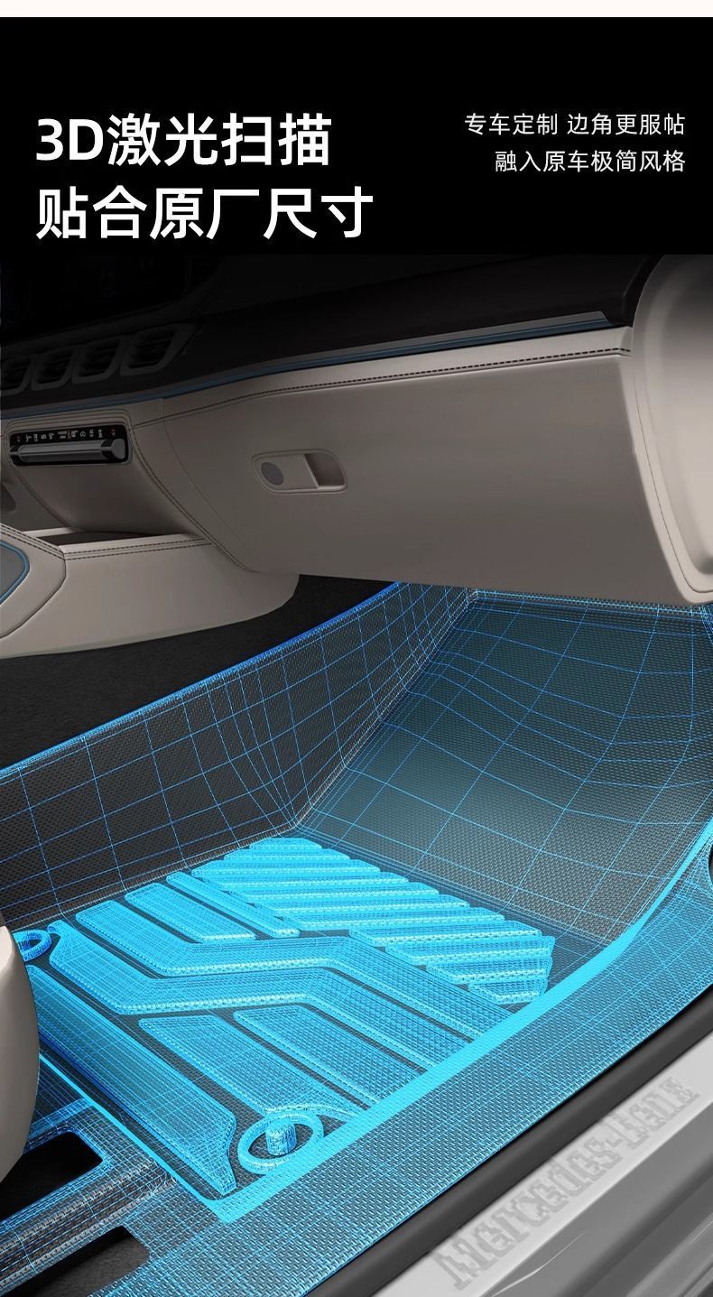 Suitable for Car Floor Mats, Tpe Car Floor Mat Package, Upper Threshold Layer, Multi-Model Environmentally Friendly Car Supplies Wholesale