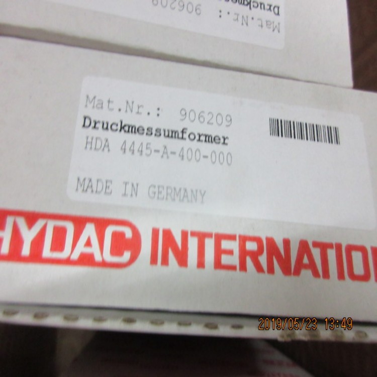 液压 德国HYDAC/贺德克 HDA4745-A-016-000 压力传感器