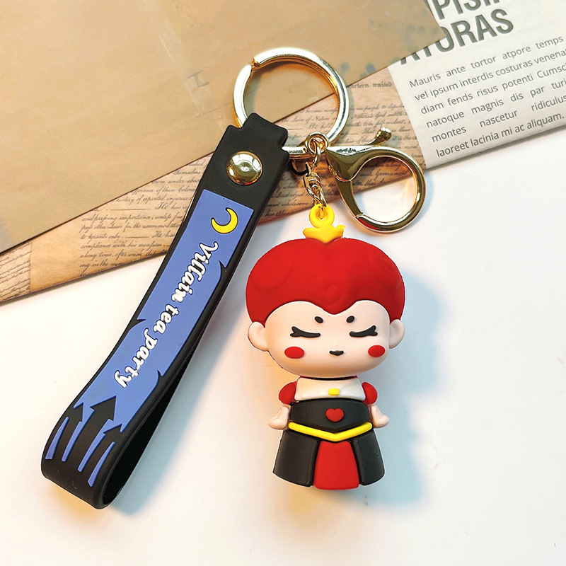 Venta directa de fábrica llavero colgante pequeño muñeca tridimensional llavero de coche mochila escolar colgante puesto al por mayor productos pequeños