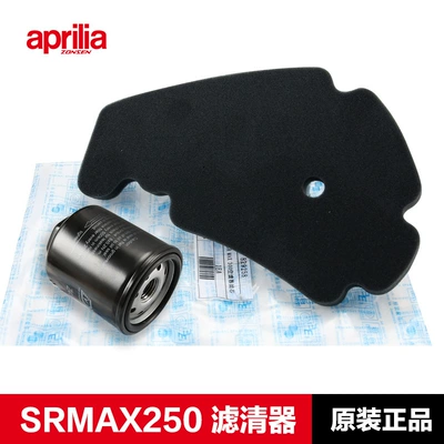 Original Apulia SRMAX 250 300 Piaggio X7 oil filter element air filter air filter (Air filter)