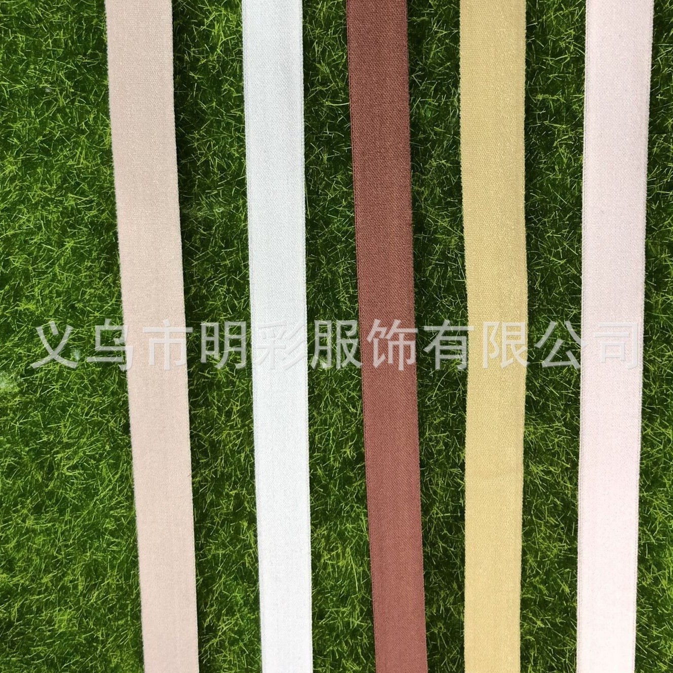 厂家直供薄款彩带包边带弹力包边带高弹短裤边条锦纶服饰辅料批发