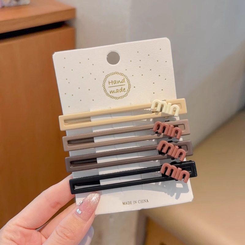 Niños simple clip de pelo sin marcas clip lateral2024 nuevo clip de fránta de niñas clip de pelo roto tocado para mujeres