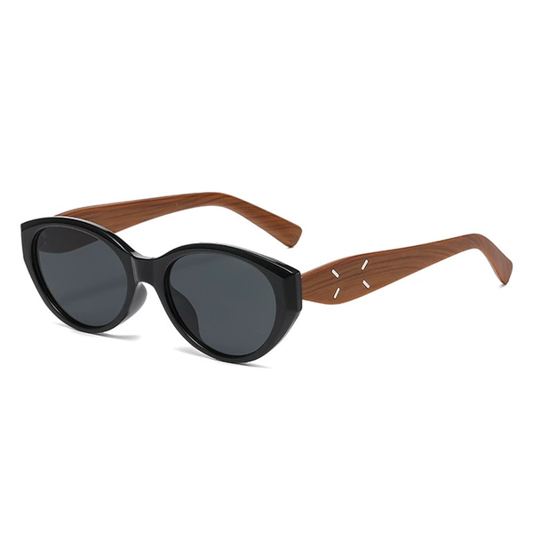 Transparent gray black frame gray piece [metal accessories]