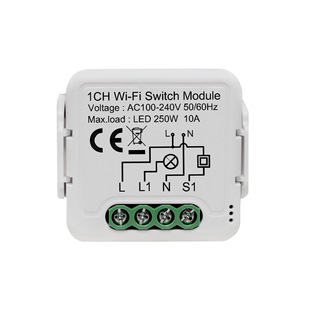 Graffiti intelligent on-off device 1-way dual-control TUYA WIFI switch module APP control mini modification