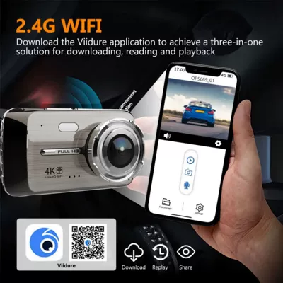 4inch screen car camera – Driving recorder