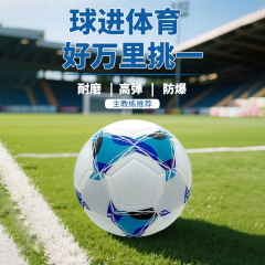 PU机贴热粘合无缝足球高弹5号成人4号儿童耐磨考试训练比赛批发