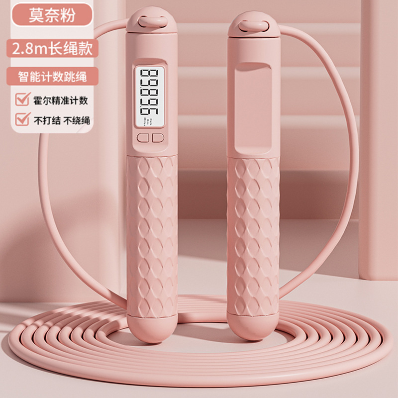 无绳跳绳健身减肥运动专用计数款女生专业重力燃脂负重球成人绳子|undefined