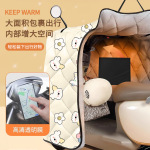 电动车挡风被冬季全包斗篷式加绒加厚电瓶摩托车防风防水罩5新